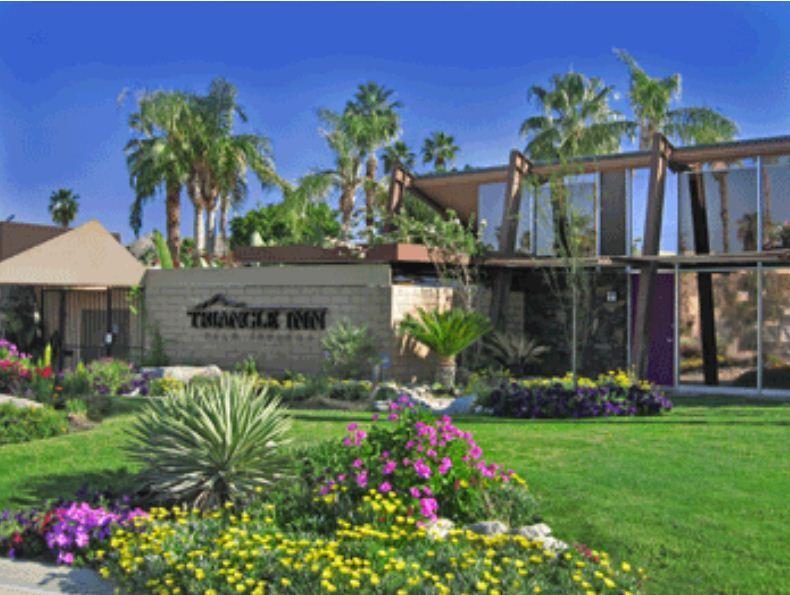 Triangle Inn Clothing Optional Resort For Men Palm Springs Ngoại thất bức ảnh